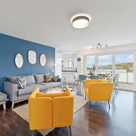 Design-Apartment - Kueche - Dachterrasse - Zentral Leinfelden-Echterdingen Zewnętrze zdjęcie