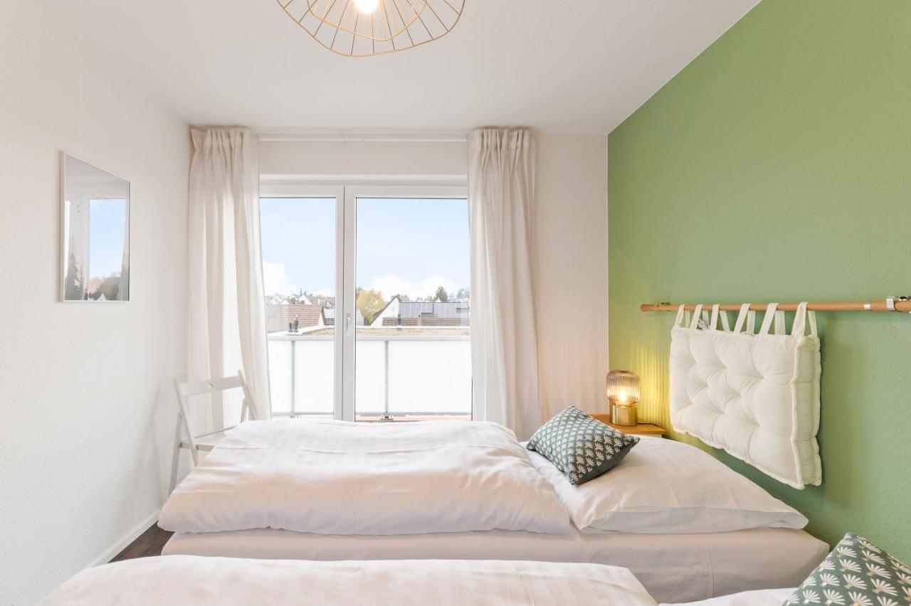 Design-Apartment - Kueche - Dachterrasse - Zentral Leinfelden-Echterdingen Zewnętrze zdjęcie