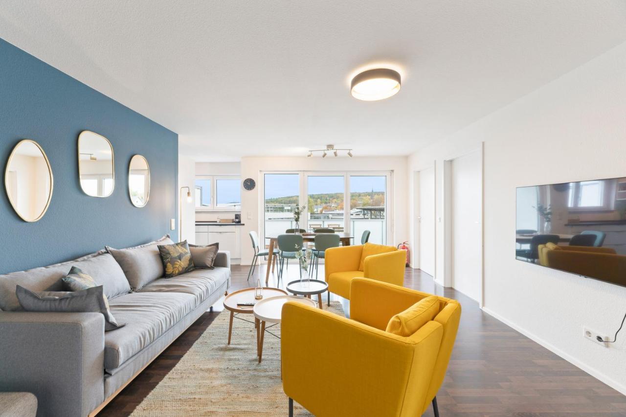 Design-Apartment - Kueche - Dachterrasse - Zentral Leinfelden-Echterdingen Zewnętrze zdjęcie